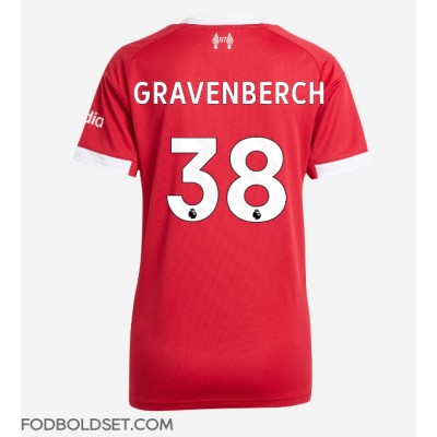 Liverpool Ryan Gravenberch #38 Hjemmebanetrøje Dame 2025-26 Kortærmet Liverpool Ryan Gravenberch #38 Hjemmebanetrøje Dame 2025-26 Kortærmet